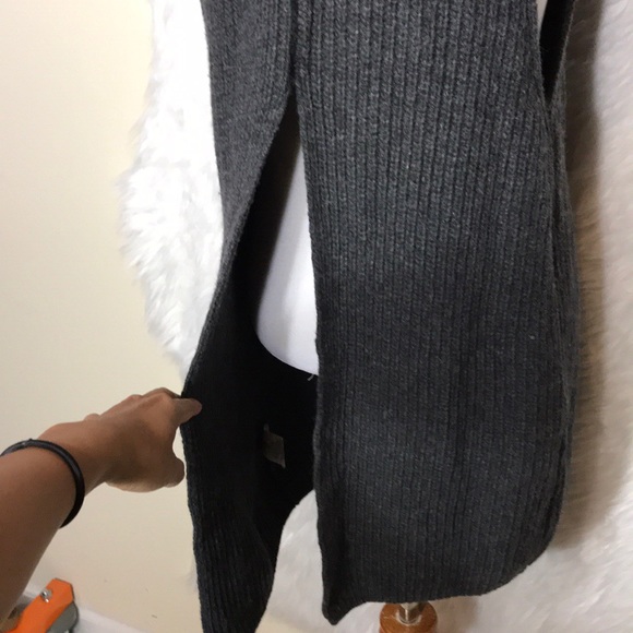 Free People Gray Need It Now Sleeveless Turtleneck - Picture 6 of 8